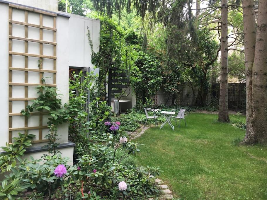 Ground Floor In Villa In Charlottenburg Garden View Berlín Exterior foto